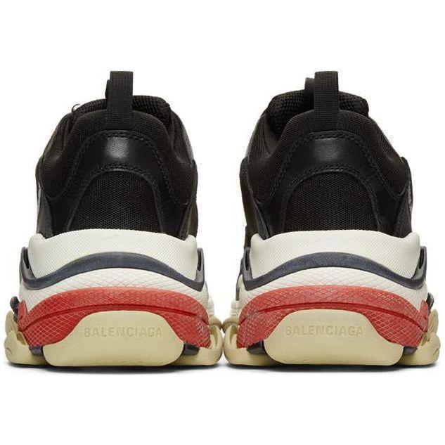 Balenciaga Triple S Black White Red