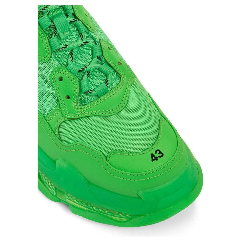 Balenciaga Triple S Triple-S Clear Sole Green