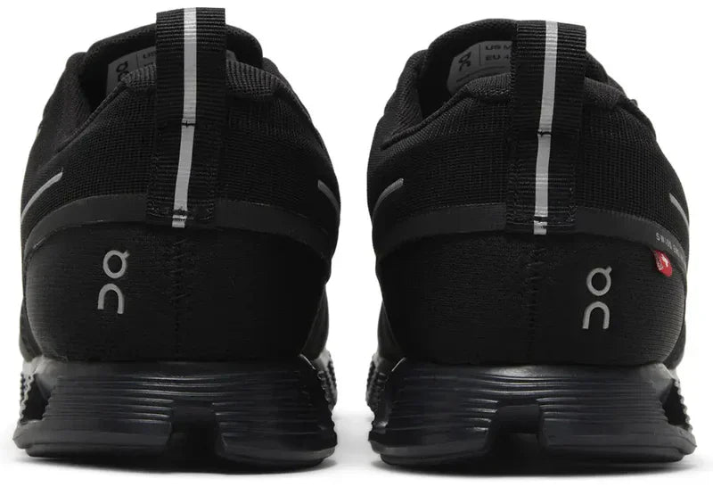 On Running Cloud 5 Waterproof All Black