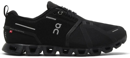 On Running Cloud 5 Waterproof All Black