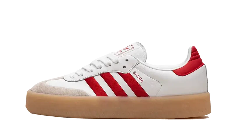 adidas Sambae White Better Scarlet Gum (W)
