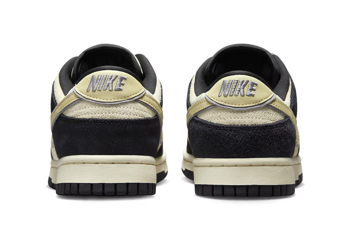 Nike Dunk Low LX Black Suede Team Gold