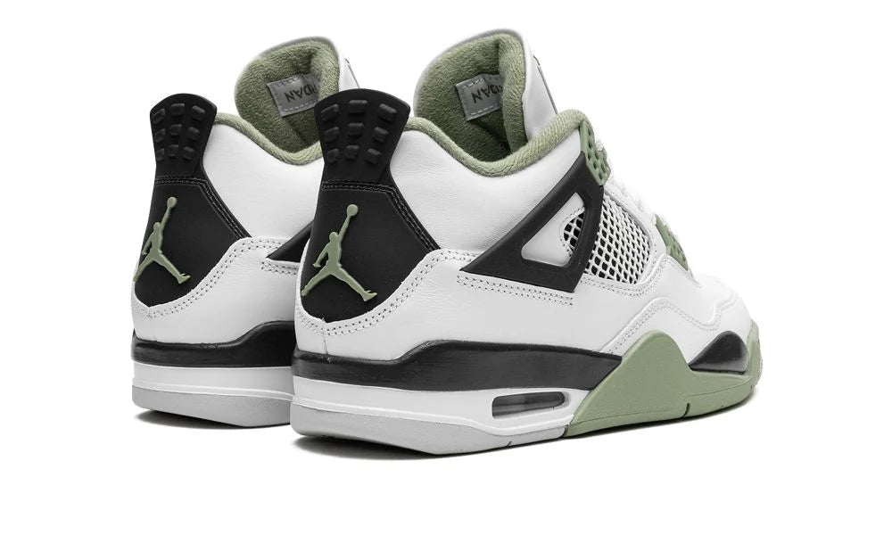 AIR JORDAN 4 RETRO WMNS "Seafoam / Oil Green"