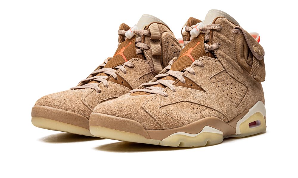Air Jordan 6 Retro SP "Travis Scott British Khaki Promo Sample"