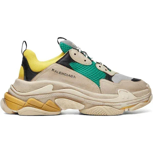 Balenciaga Triple S green/yellow