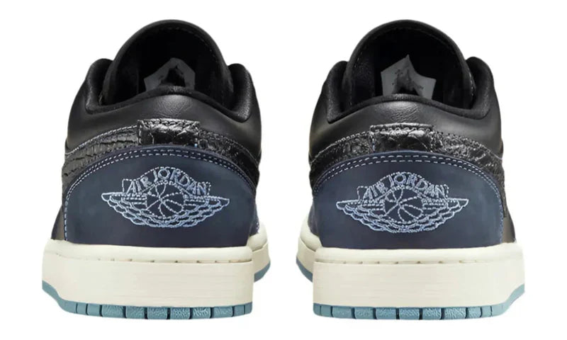 Air Jordan 1 Low "Black Dark Obsidian"